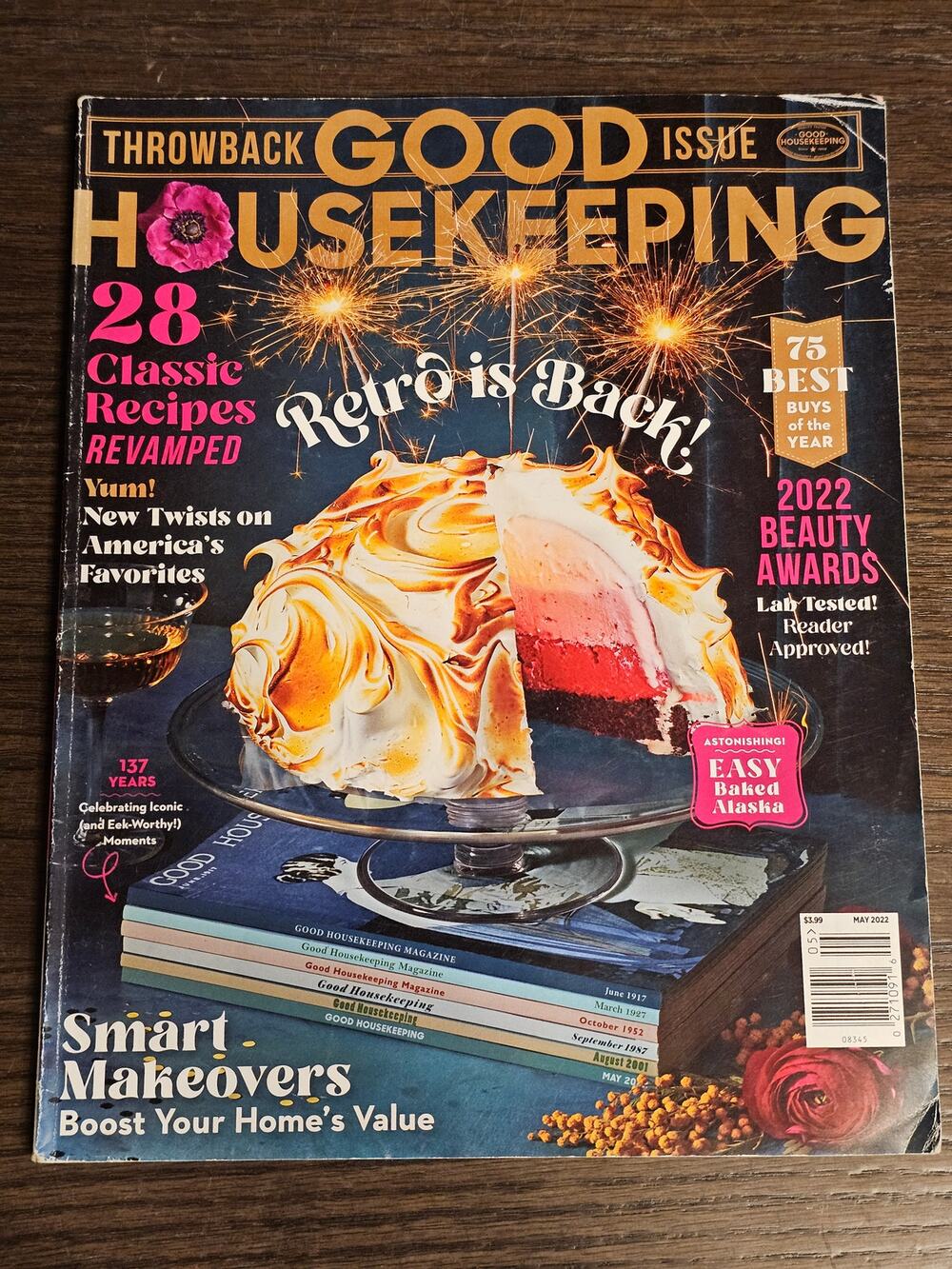 Vintage GOOD HOUSEKEEPING Magazine Throwback Issue 75 Yrs Best Buys May 2022